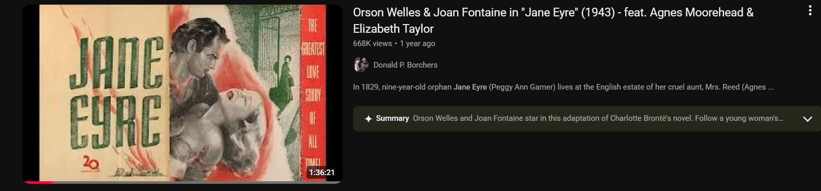 youtube screenshot